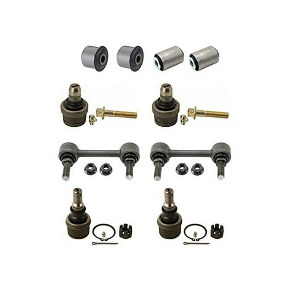 Front Suspension Kit - Compatible with 2008 - 2017 Ford E-350 Super Duty 2009 2010 2011 2012 2013 2014 2015 2016