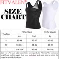 thumbnail image 2 of FITVALEN Men's Compression Shirt to Hide Gynecomastia Moobs Chest Slimming Body Shaper Undershirt, 2 of 8