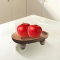 thumbnail image 6 of Wooden Display Stand Decorative Tray Multifunctional Storage Rack for Candle Bottle Mini Vase Soap Dispenser on Farmhouse Countertop, 6 of 8