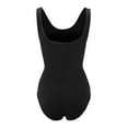 thumbnail image 2 of Aayomet Women's Bodysuits Ribbed Sleeveless Shapewear Tank Tops Bodysuits,Black S, 2 of 5