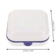 thumbnail image 3 of Hearing Aid Case Portable Hearing Aid Box Small Hard Box for Hearing Aid Pocket Protection Box, 3 of 3