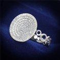 thumbnail image 1 of Alamode TS121-7 Women Rhodium 925 Sterling Silver Ring with AAA Grade CZ in Clear - Size 7, 1 of 1