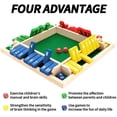 thumbnail image 6 of 1-4 Players Shut The Box Dice Game, Family Wooden Board Table Math Games for Adults and Kids, 8 Dices Classics Games for Classroom,Home,Party or Pub, 6 of 7