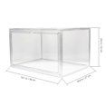 thumbnail image 2 of Transparent Dust-proof Bookshelf Book Storage Box Stackable Bookshelf for Home, 2 of 2