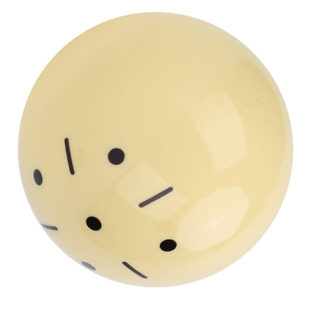 Training Cue Ball, Resin Material, High Gloss, Billiard Pool Ball Billiard Training Ball for High And Middle Clubs