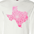 thumbnail image 4 of Inktastic Texas Silhouette Mandala Long Sleeve T-Shirt, 4 of 5