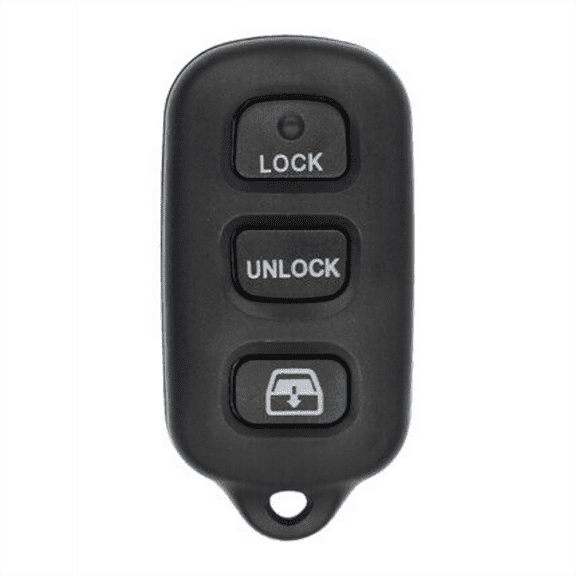 Smart Remote Key Fob Replacement for Toyota Sequoia 2001-2007, 4Runner 1999-2009 4-Button, Black