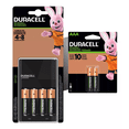 thumbnail image 1 of Duracell Cargador con 4 Pilas Aa 2500mah 1.2v + 2 Pilas Aaa 900mah 1.2v Recargables, 1 of 5