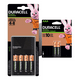 thumbnail image 1 of Duracell Cargador con 4 Pilas Aa 2500mah 1.2v + 2 Pilas Aaa 900mah 1.2v Recargables, 1 of 5