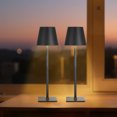 thumbnail image 1 of VEVOR Cordless Table Lamp 2-Pack 5200mAh Built-in Rechargeable Battery Desk Lamp Black, 1 of 9