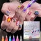 thumbnail image 3 of 12 Colors Nail Art Pens Set Waterproof Nail Markers for DIY Nail Art Designs for Painting Nails 25-26s, 3 of 5