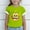 W Multicolor, variant on SGFCWSX Girls Short Sleeve T-Shirt, Kids Regular Fit Crew Neck Printed Summer Tops Casual Daily Tees Multicolor Size 4-5 Years