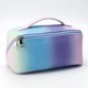thumbnail image 2 of Bolsa cosmético de cuero PU de lavado degradado de gran capacidad para vacaciones (Color D) Ehuebsd Para Estrenar, 2 of 9