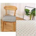 thumbnail image 4 of Famyfamy Sofa Mat Seat Cushion Foam Cushions Home Non Slip Breathable Flax 43x41x3cm Houseold Horseshoe Shape Sponge Pad, 4 of 13