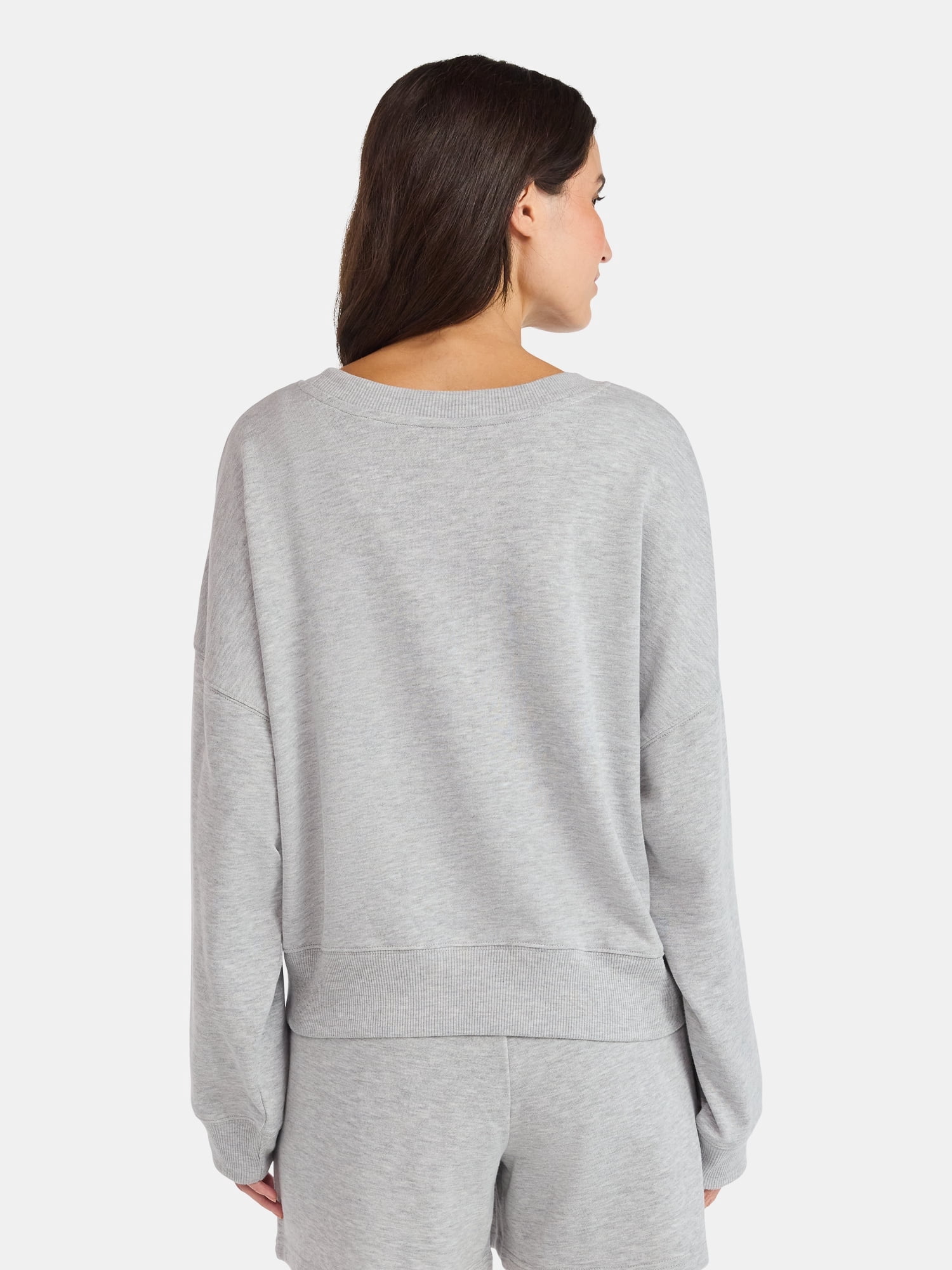 Snoopy Women’s Original Pal Cropped Graphic Sweatshirt, Sizes XXS-XXL