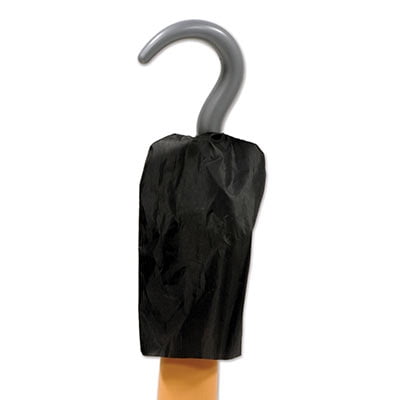 Club Pack of 12 Pirate Hook Halloween Costume Accessories - One Size Fits Most