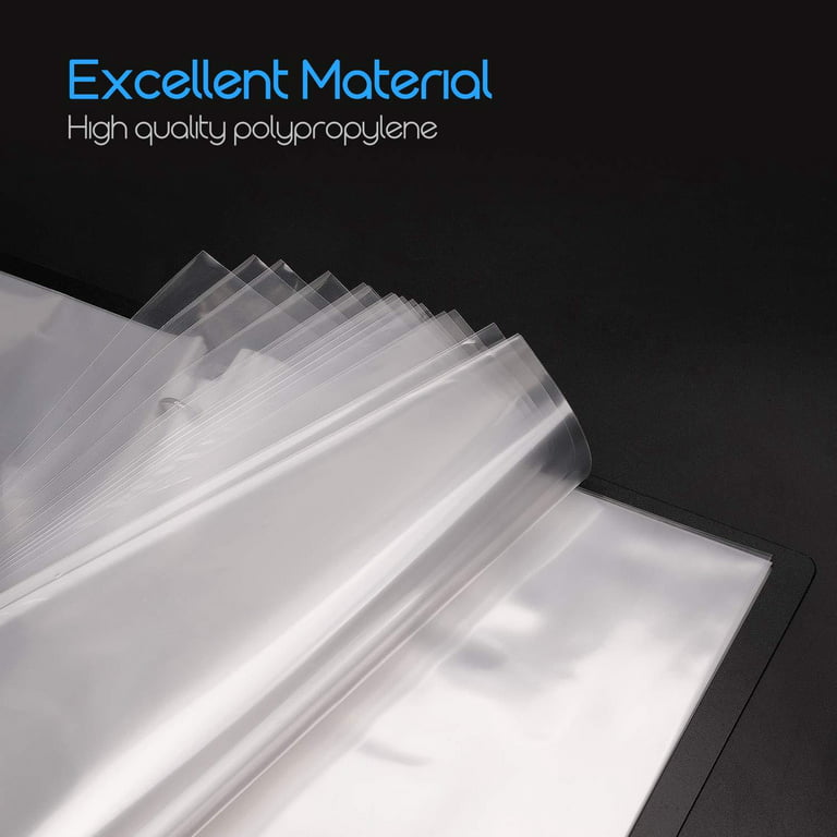 Sheet Protectors - Letter Size - 50 Pack Heavyweight Clear - 8.5 x
