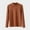 Brown, variant on Women's Mock Neck Shirt Long Sleeve Top Fall Base Layer Dressy Solid Color Pullover Casual Sweater Red 2XL
