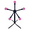 Pink, variant on AIMPULSE Texas Star Shooting Target 8‘’ × 3/8‘’ AR500 Target Well Painted Training and Commercial Shooting Target - Pink