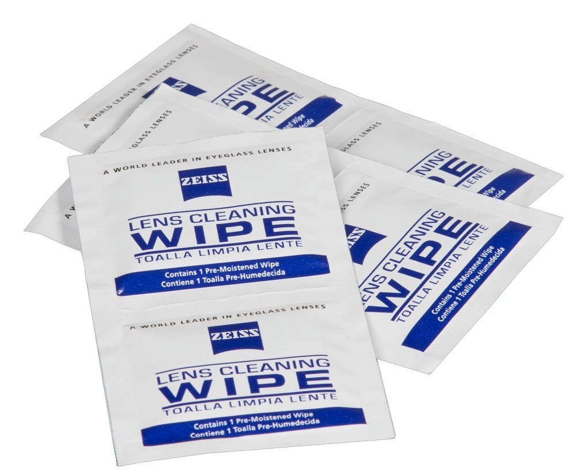 Zeiss Pre-Moistened Lens Cloths Wipes (600CT)