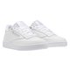 thumbnail image 2 of Tenis Reebok Club C 85 White Silver Metallic Mujer blanco 26, 2 of 5