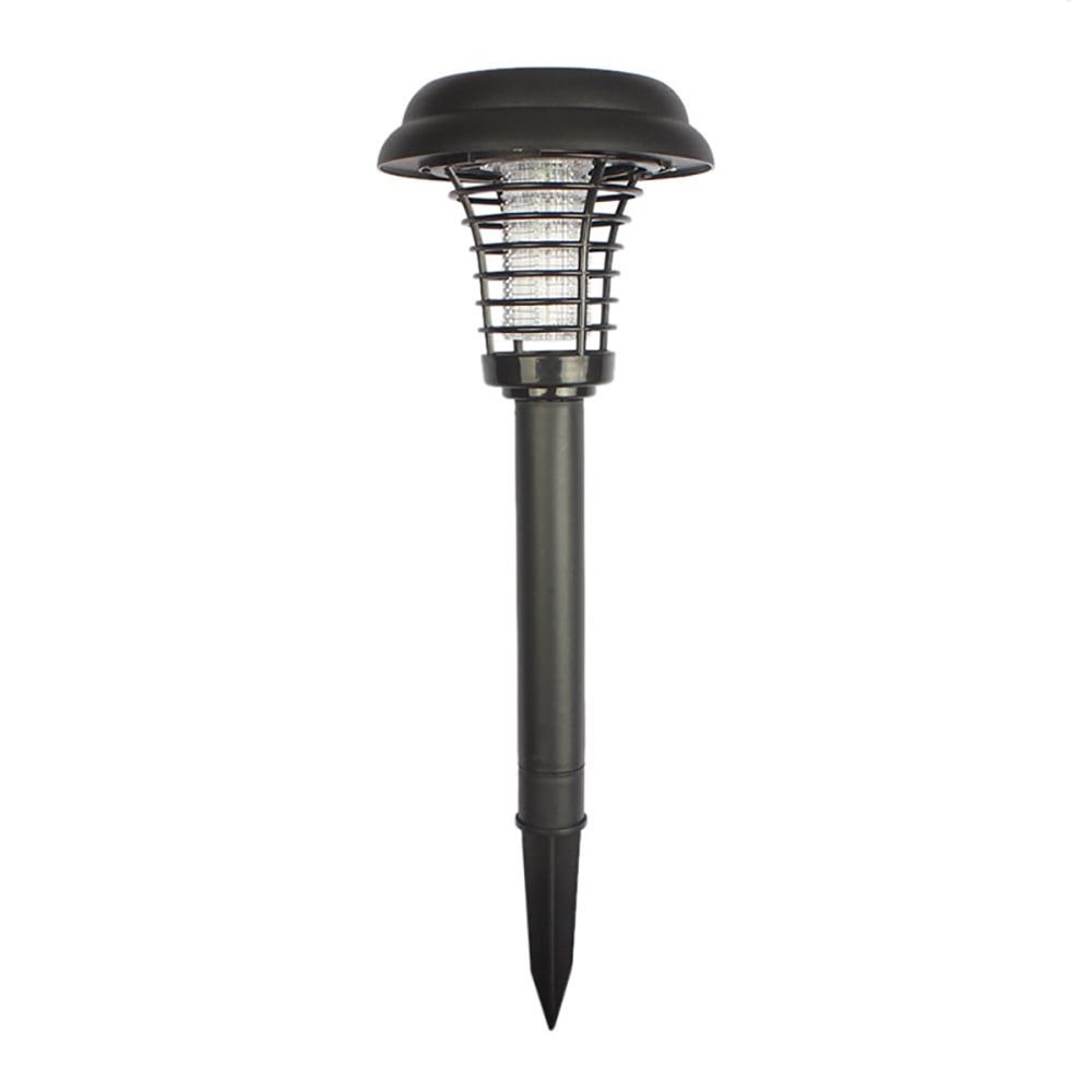 Solar Powered Electric Bug Light Zapper-Outdoor Cordless Flying Insect