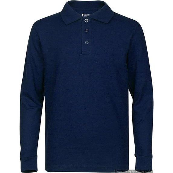Premium Men Long Sleeve Polo Shirts – Stain Guard Polo Shirts for Men