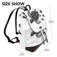 thumbnail image 2 of Ratiio Family Of Sea Turtles Pattern Womens Backpack Purse Leather Backpack Purse for Women Travel Fashion Backpack Designer Ladies Shoulder Bags, 2 of 4