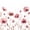 Pink, variant on Duangreer Colorful Floral Shower Curtain, Watercolor Botanical Wildflower Bathroom Curtain with 12 Hooks, 72x72 Inches