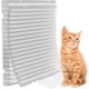 thumbnail image 1 of Juego de 12 Alfombrillas Disuasorias para Gatos Perros, Alfombrilla con Pincho Repelente Cortable, Tapete Transparente Entrenamiento Mascota con 50 Cintas Adhesiva para Sofá Jardín Ventana, 44*33.8cm, 1 of 7