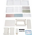 thumbnail image 6 of FETCOI 5 Layers Storage Cabinets 6 Drawer Plastic Cabinet Dresser Closet Clothes Storage (Macaron color), 6 of 7