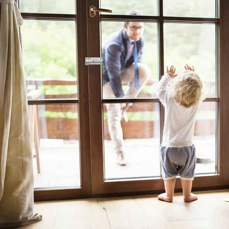 Masteelf  2 Sets Stainless Latches Sling Door Key Reinforcement Lock Security Baby