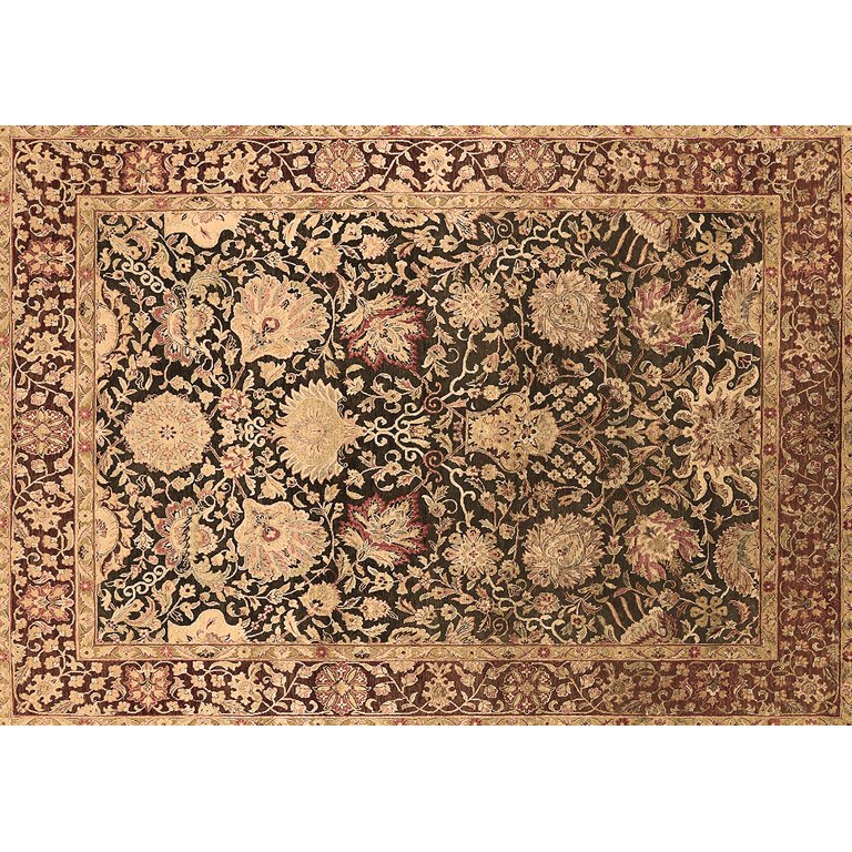 Ahgly Company Indoor Rectangle Oriental Brown Industrial Area Rugs