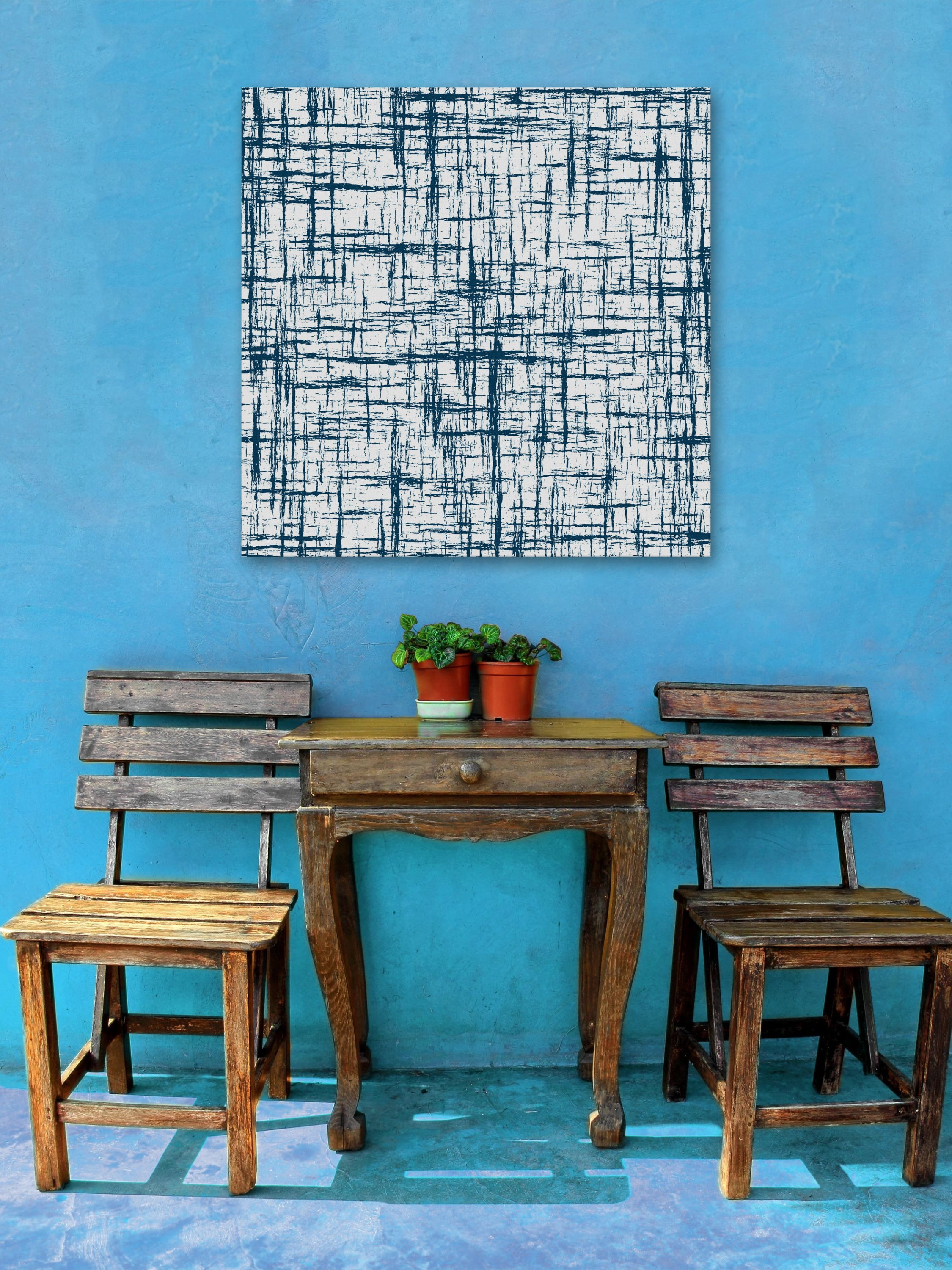 "Complicated Departure" Painting Print on Wrapped Canvas