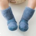 thumbnail image 4 of Otqutp Toddler Sneaker Boys Girls Baby Warm Socks Shoes Toddler Shoes Floor Socks Shoes Outwear Solid Colours for Autumn Winter 0-18 Months, 4 of 4