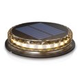 thumbnail image 1 of sweethay Luz de tierra alimentada por energía Solar jardín exterior Patio lámpara LED de encendido/apagado 2000-2500K temperatura de Color 17LEDs luces Iluminación y accesorios sweethay HA009505-00B, 1 of 6