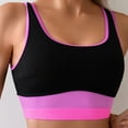 thumbnail image 5 of qucoqpe Womens Bikini Sets Fashion Colorblock Swimsuits Vacation Sporty Two Piece Bathing Suits, 5 of 6