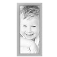 thumbnail image 2 of ArtToFrames 9" x 21" Stainless Steel Picture Frame, 9x21 inch Silver MDF Poster Frame (WOM-3882),  Pack, 2 of 8