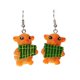 thumbnail image 1 of 3D Pendientes de animales para las niñas Pendientes de los niños de colores lindos para los niños para las mujeres, 1 of 3