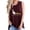 Wine, variant on Arlun Funny Graphic Printed Tank Tops for Women Crewneck Loose Fit Sleeveless T-Shirts Lightweight Soft Comfy Summer Beach Casual Blouse XL