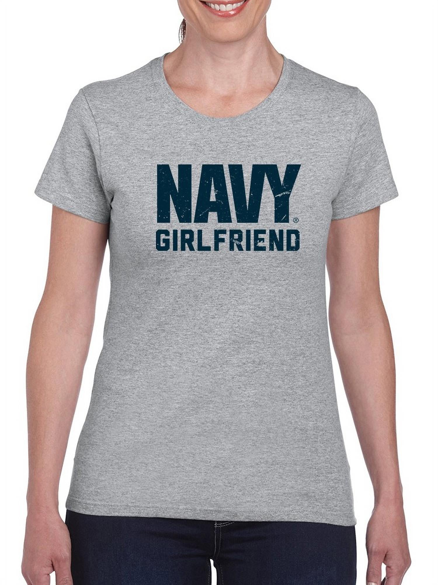 Navy Girlfriend Women's T-shirt 