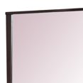 thumbnail image 2 of Benjara Fang 50 Inch Rectangular Dresser Mirror, Wood Frame, Dark Cherry Brown, 2 of 4