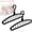 2blacks, variant on Multifunctional Foldable Clothes Hanger with 11-Hole, Smart Hangers for Clothes with 360° Rotating Hook, Heavy Duty Multiple Shirt Hanger, Vertical Horizontal Closet Organizer Space Saving (2Pinks)