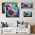 thumbnail image 4 of Designart "Planet Hovering In The Universe IV" City Futuristis Canvas Print, 4 of 5