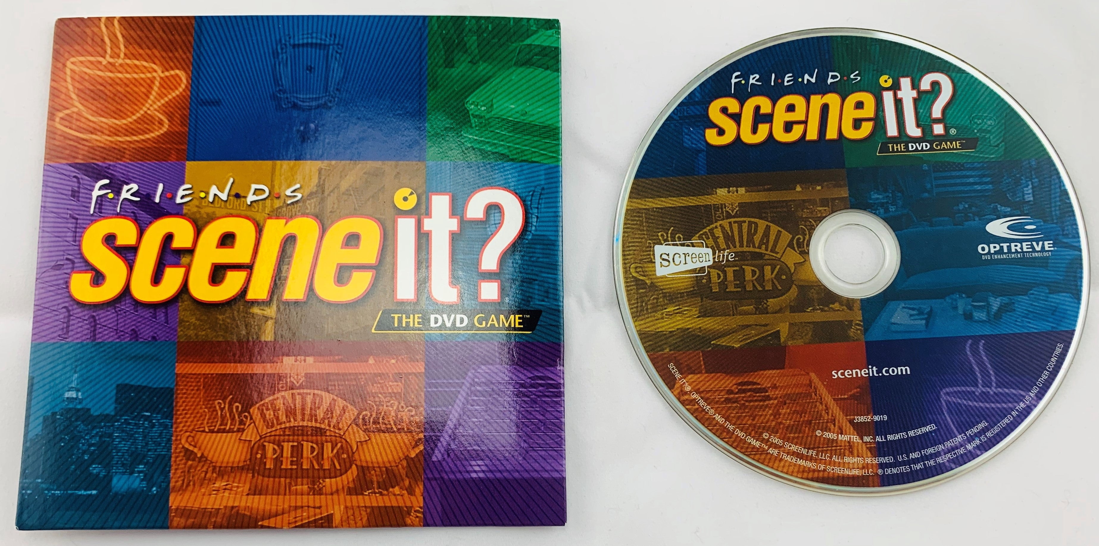 Screenlife Scene It? Friends Edition DVD Game, 2 to 4 Players, Adult Board Game