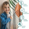 thumbnail image 3 of Blackout Kids Curtains,Boho Bohemian Art Childrens Insulated Curtains Set Of 2,Bedroom Essentials,Toddler Room Decor 42"x54"(106x137cm), 3 of 4