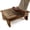 Walnut, variant on 5” Wood Step Stool, Acacia Wooden Stools (No Assembly Required)- 500 LBS Capacity Small Step Stool, Bed Steps for High Beds for Adults - Small Wooden Stool for Handicap, Elderly, Seniors, Home