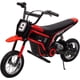 thumbnail image 1 of Yeshouse Motocicleta eléctrica todoterreno de 24 V, 350 W - Hasta 23 km/h, 3 velocidades, suspensión a prueba de golpes, 1 of 8
