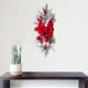 thumbnail image 1 of Guirnalda navideña de estilo navideño, iluminación interior para escaleras, corona navideña para chimenea, ventana, puerta delantera, escaleras, Rojo, 1 of 8