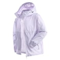 thumbnail image 2 of Mens Windbreak Lightweight Running Jackets with Zip Pocket, Quick-Dry Waterproof Workout Track Hoodie Athletic Gym Sweatshirts Men Size 4XL Purple, 2 of 5